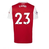 Fotbalové Dres Arsenal Albert Sambi Lokonga #23 Domácí 2022-23 Krátký Rukáv